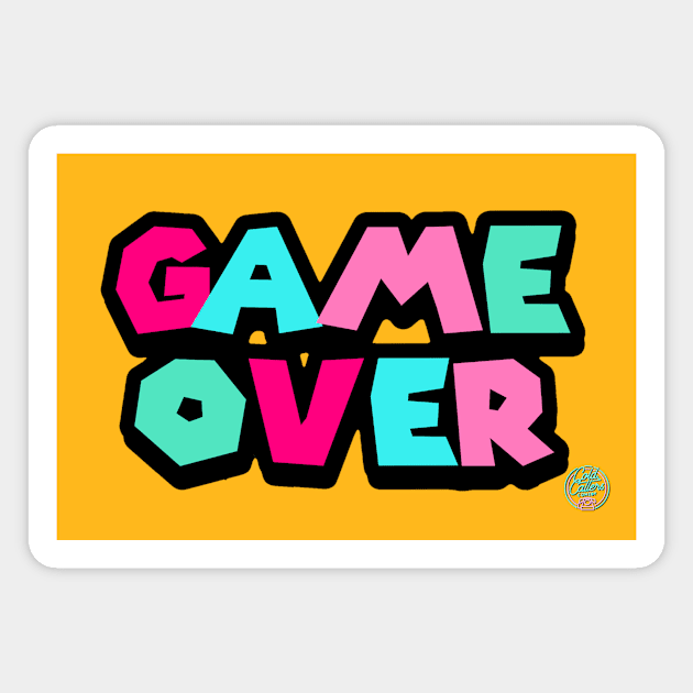 Game Over 01 Magnet by Cold Callers Comedy